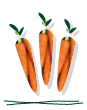 Picto trois carottes ZRP