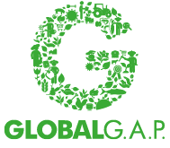 Logo Global GAP (GAP signifie « Good Agriculture Practice » c’est-à-dire « Bonnes pratiques agricoles »)