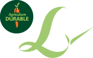 Logo Larrère et picto Agriculture durable