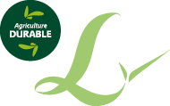 Logo Larrère avec picto agriculture durable